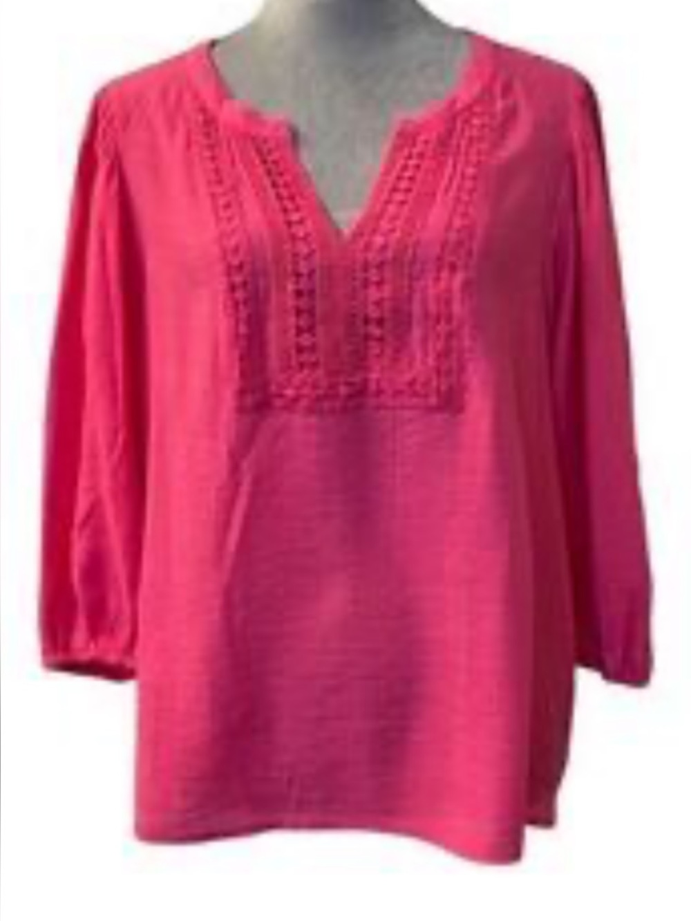 Nanette Lepore XL Boho Puffed sleeve Top